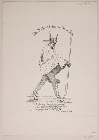 Satirical Portrait by Vilhelm Kyhn