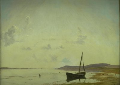 The Coast at Frederiksund. Sketch by Vilhelm Kyhn