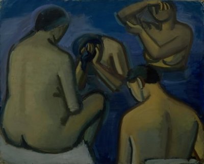 After the Bath by Vilhelm Lundstrøm