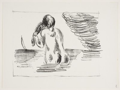 Bathing Girl by Vilhelm Lundstrøm