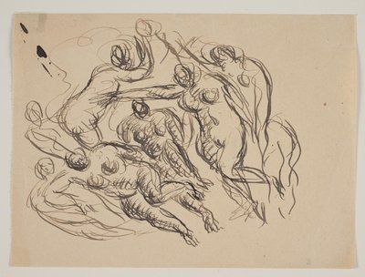 Composition with Seven Naked Women by Vilhelm Lundstrøm
