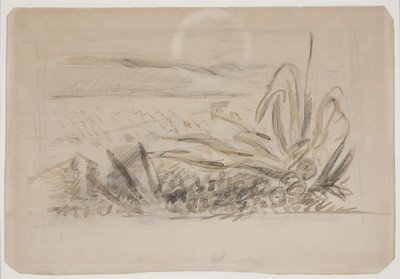 Landscape with Agave. Southern France by Vilhelm Lundstrøm