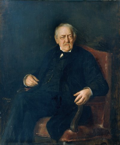 The Poet Eduard von Bauernfeld by Vilma Parlaghi Brachfeld