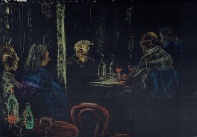 Audience in London club by Vincent Alexander Booth