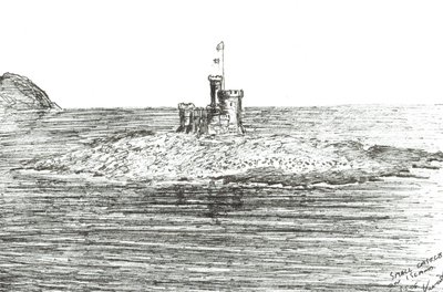 Castle Isle of Man Harbour by Vincent Alexander Booth