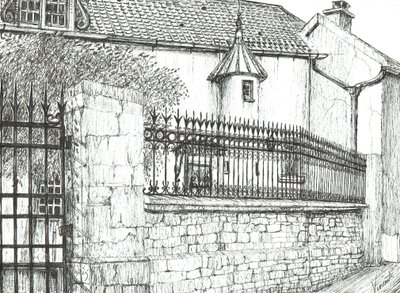 Exclusive French Restaurant at Laignes by Vincent Alexander Booth