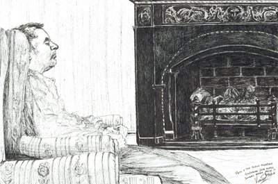 Fireside, 2007 by Vincent Alexander Booth