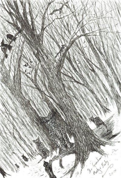 Guardians of Monty and Baby, 2013 by Vincent Alexander Booth
