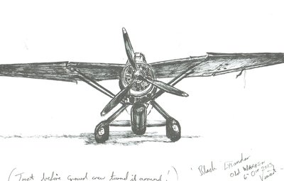 Lysander at Old Warden by Vincent Alexander Booth