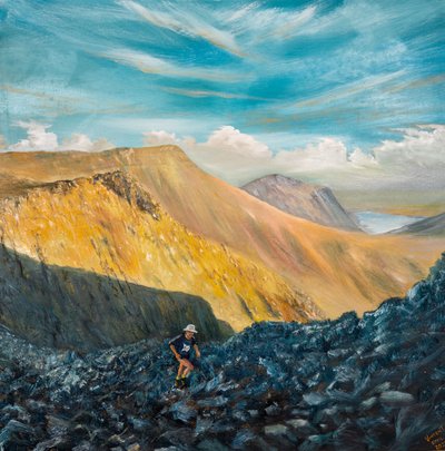 Mountain freedom, 2024 by Vincent Alexander Booth