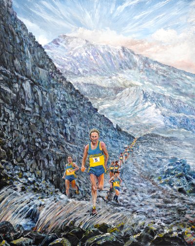 Snowdon Run by Vincent Alexander Booth