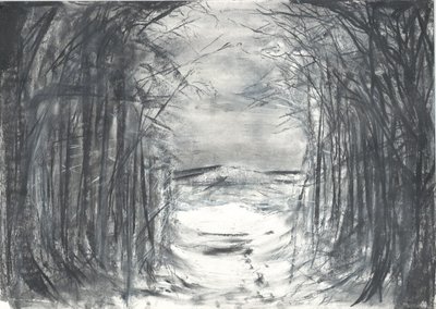 Top of the Lane Osmotherley by Vincent Alexander Booth