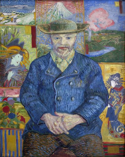 Portrait of Père Tanguy by Vincent van Gogh