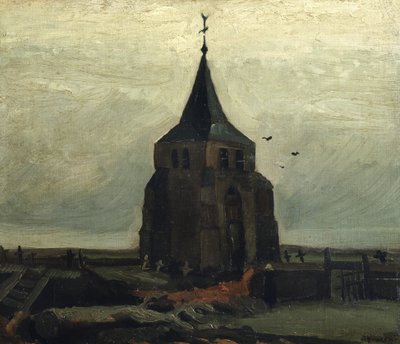 The Old Tower, 1884 by Vincent van Gogh