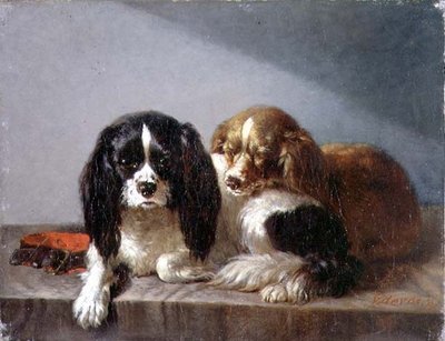 King Charles Spaniels by Vincent de Vos