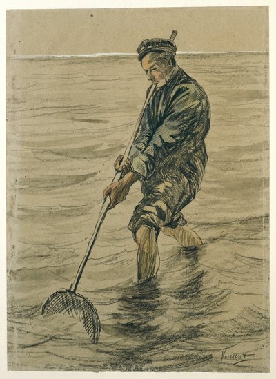 Shell Fisher by Vincent van Gogh (possibly)