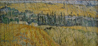 Auvers in the Rain by Vincent van Gogh
