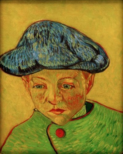 Portrait of Camille Roulin by Vincent van Gogh