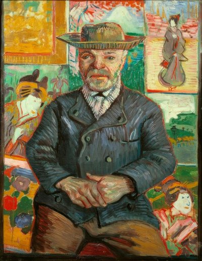 Portrait of Pere Tanguy by Vincent van Gogh
