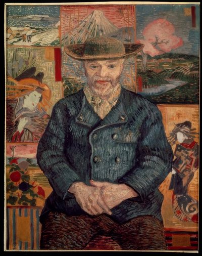 Portrait of Pere Tanguy by Vincent van Gogh