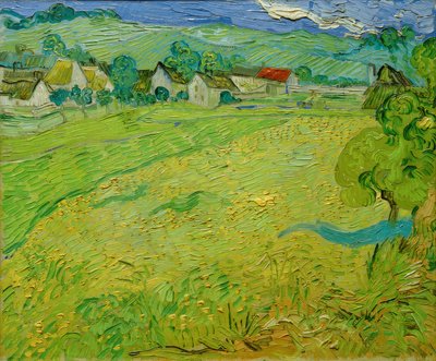 View of Les Vessenots near Auvers by Vincent van Gogh