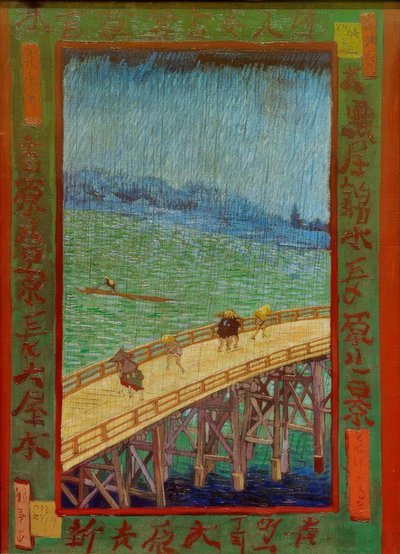Bridge in the Rain by Vincent van Gogh