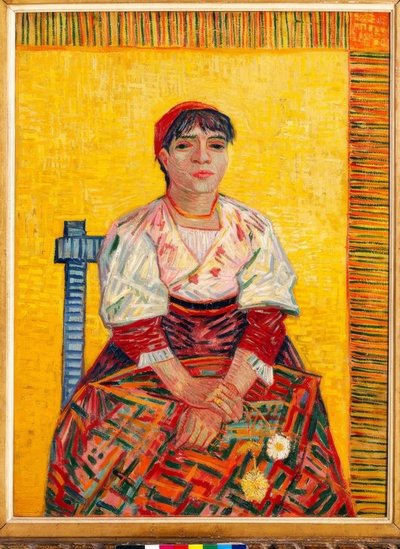 The Italian Woman by Vincent van Gogh