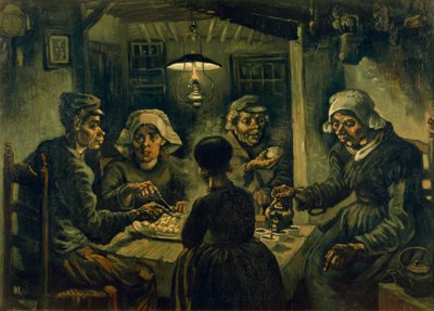The Potato Eaters by Vincent van Gogh