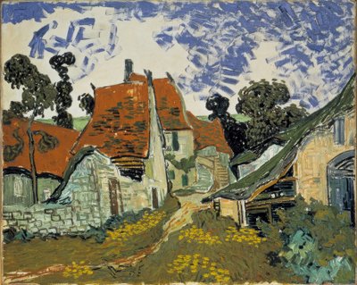 Village Street in Auvers by Vincent van Gogh