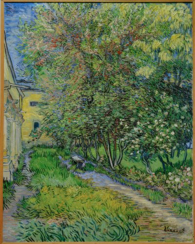 Garden of the Hospital Saint-Paul by Vincent van Gogh