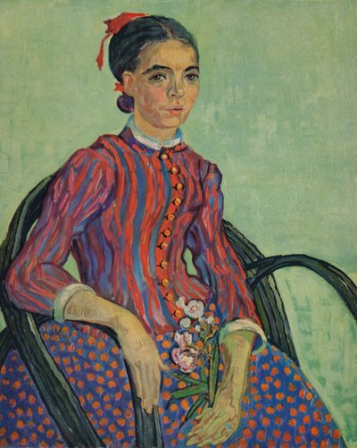 La Mousmé by Vincent van Gogh