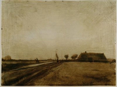 Landscape in Drenthe by Vincent van Gogh