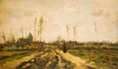 Landscape with Church and Houses by Vincent van Gogh