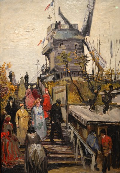 The Mill of Blute-Fin by Vincent van Gogh