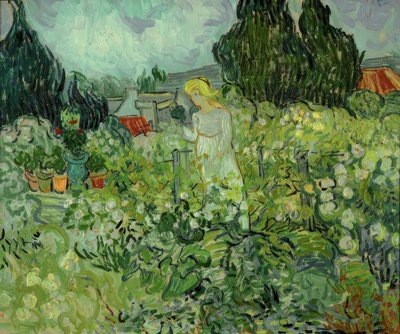 Marguerite Gachet in Her Garden by Vincent van Gogh