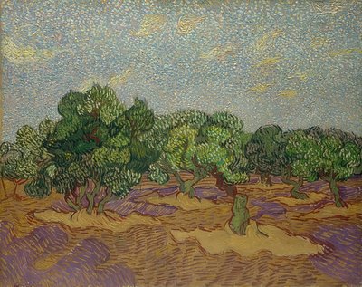 Olive Trees, 1889 by Vincent van Gogh