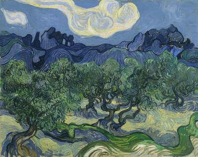 Olive Trees. 1889 by Vincent van Gogh