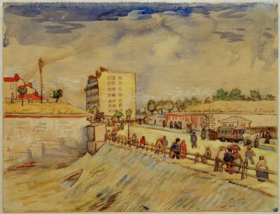 Paris City Gate by Vincent van Gogh