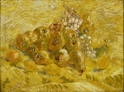 Quinces, Lemons, Pears and Grapes by Vincent van Gogh