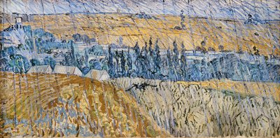 Rain - Auvers by Vincent van Gogh