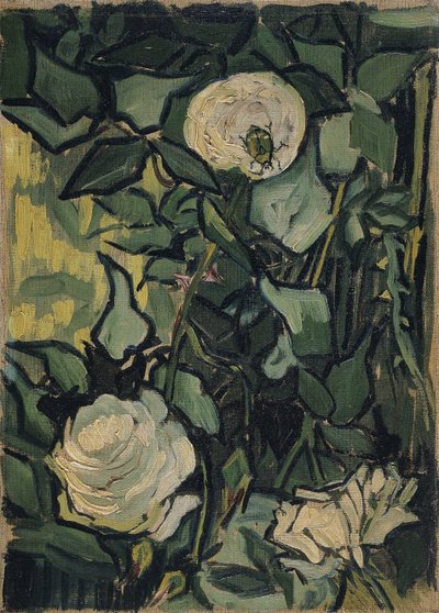 Roses, 1890 by Vincent van Gogh