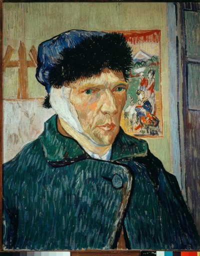 Self-Portrait with Bandaged Ear by Vincent van Gogh