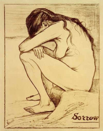 Sorrow by Vincent van Gogh