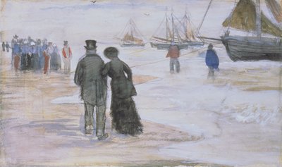 The Beach at Scheveningen by Vincent van Gogh