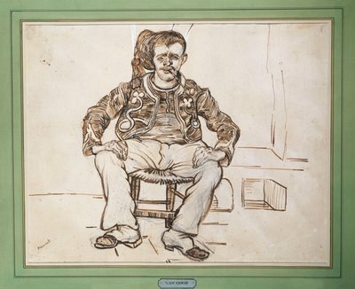 The Zouave, Seated by Vincent van Gogh