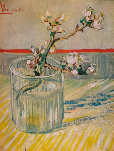 Flowering Almond Branch, 1888 by Vincent van Gogh