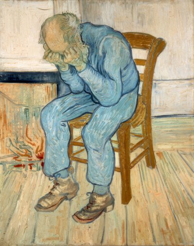Mourning Old Man by Vincent van Gogh