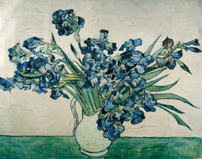 Vase with Irises by Vincent van Gogh