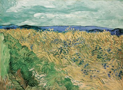 Wheatfield with Cornflowers by Vincent van Gogh
