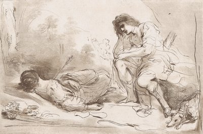 Cephalus and Procris, 1764-98 by Vincenzio Vangelisti